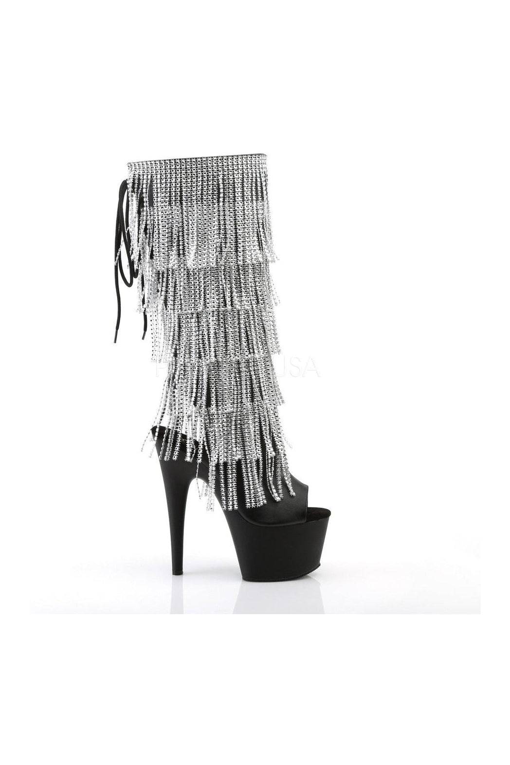 Pleaser Knee Boots Platform Stripper Shoes | Buy at Sexyshoes.com