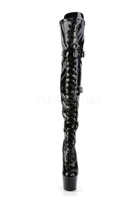 Pleaser ADORE-3028 Platform Boot in Black Patent
