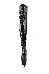 Pleaser ADORE-3028 Platform Boot in Black Patent