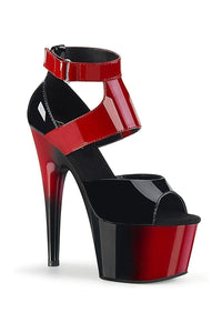 Pleaser ADORE-700-16 Exotic Sandal in Black Patent from SexyShoes.com