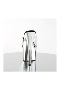 Pleaser ADORE-701 Platform Slide in Clear Vinyl