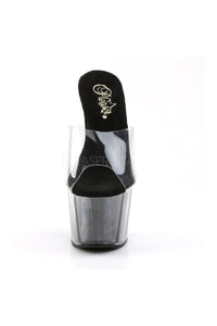 Pleaser ADORE-701G Platform Slide in Black Vinyl