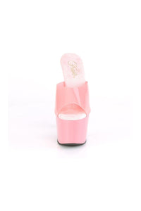 Pleaser ADORE-701N Exotic Slide in Pink Faux Leather