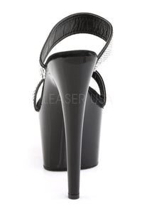 Pleaser ADORE-702-2 Platform Slide in Black Patent