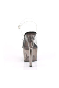 Pleaser ADORE-708T Exotic Sandal in Clear Vinyl