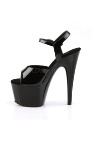 Pleaser ADORE-709 Platform Sandal in Black Patent