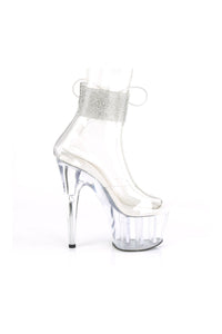 Pleaser ADORE-724RS Exotic Sandal in Clear Vinyl