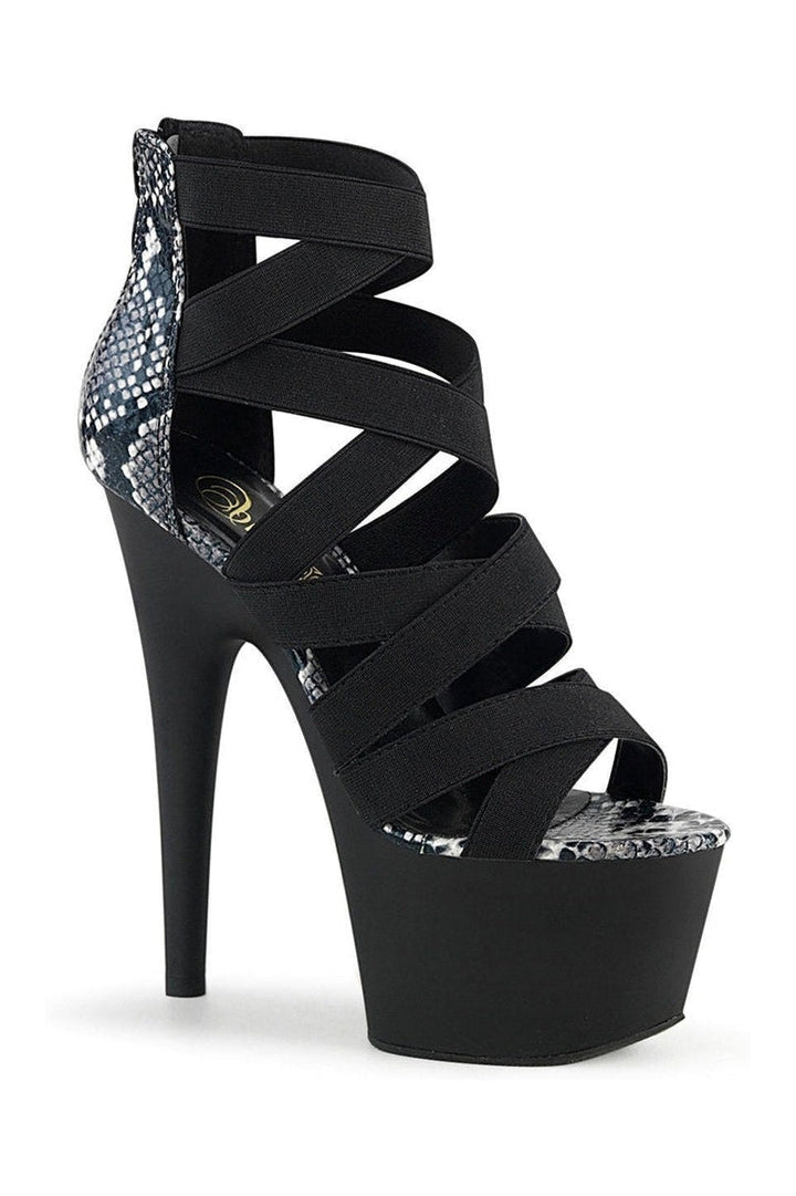 Pleaser Black Sandals Platform Stripper Shoes | Buy at Sexyshoes.com
