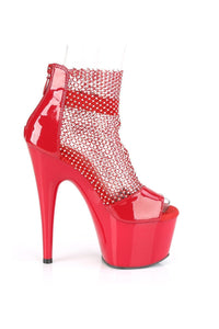 Pleaser ADORE-765RM Exotic Sandal in Red Patent