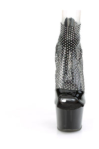 Pleaser ADORE-765RM Sandal in Black Patent