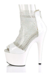 Pleaser ADORE-765RM Sandal in White Patent