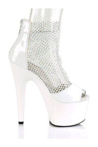 Pleaser ADORE-765RM Sandal in White Patent