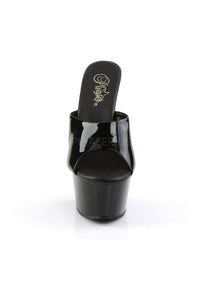Pleaser ASPIRE-601 Platform Slide in Black Patent