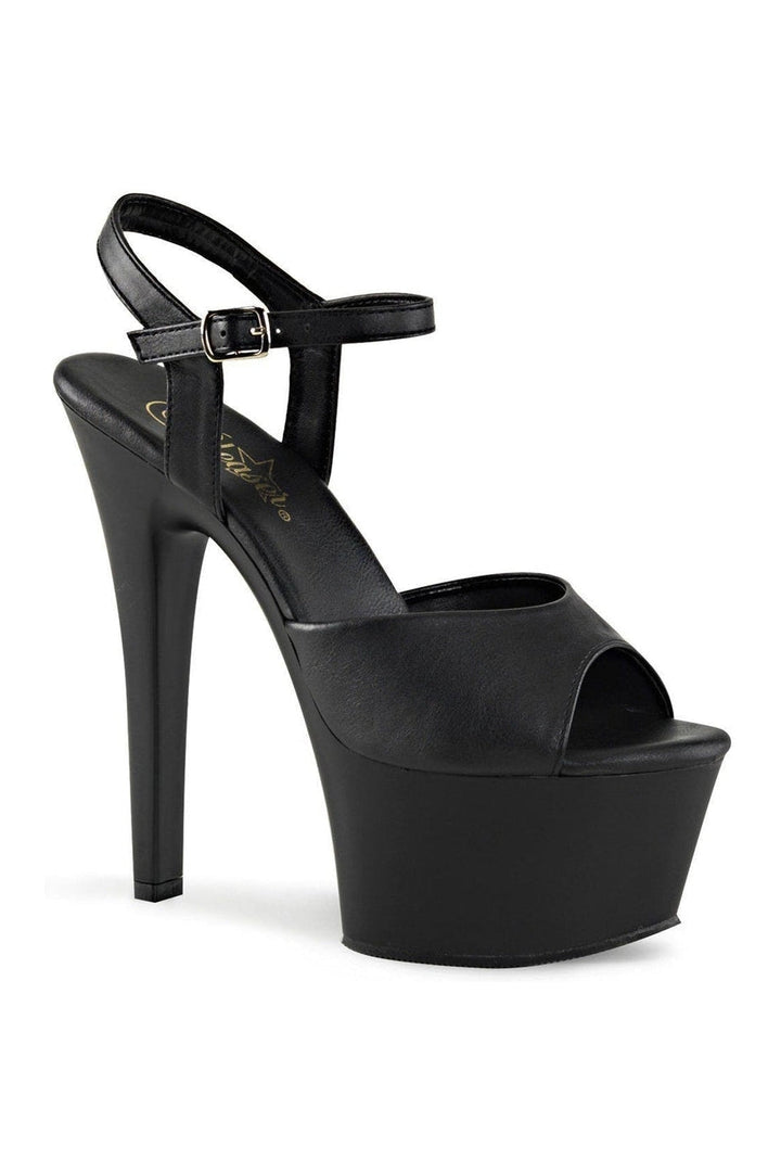 Pleaser Black Sandals Platform Stripper Shoes | Buy at Sexyshoes.com