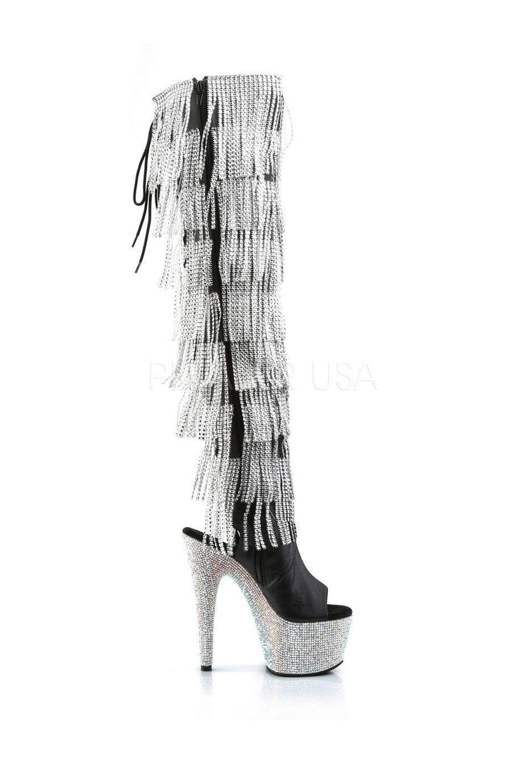 Pleaser Thigh Boots Platform Stripper Shoes | Buy at Sexyshoes.com