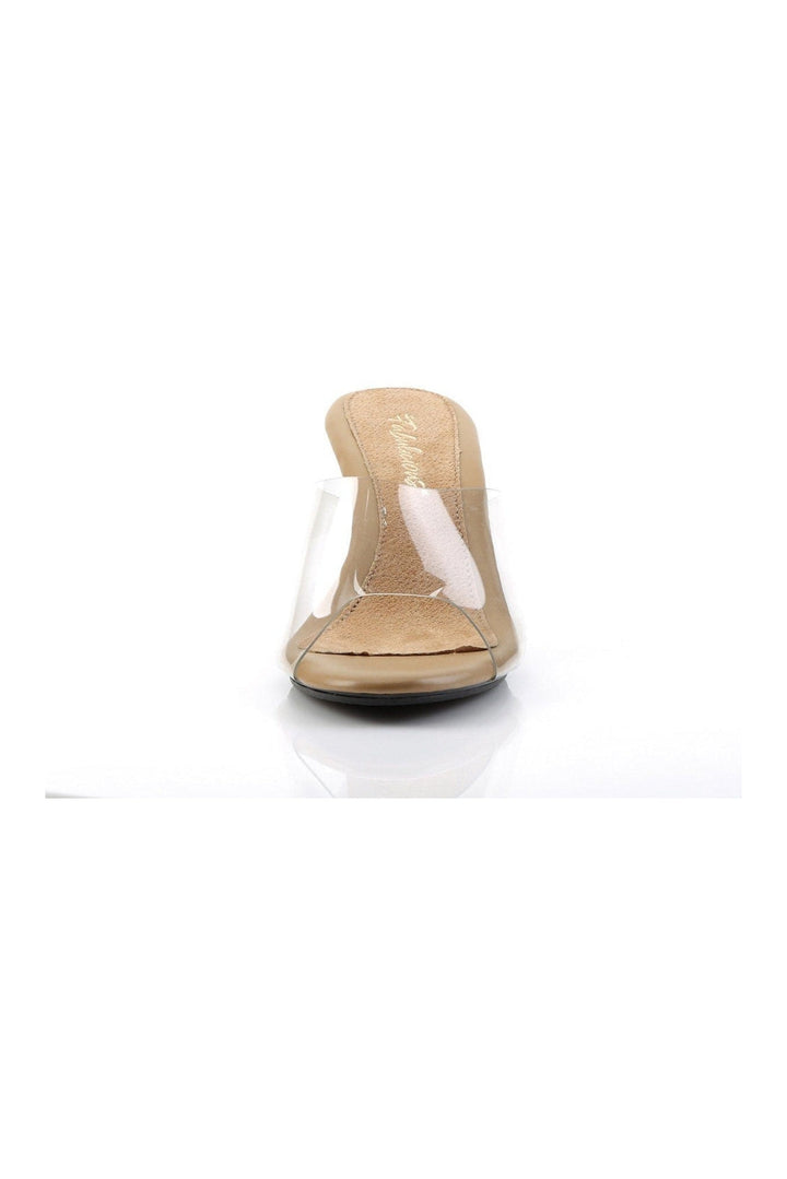 BELLE-301 Bootie | Clear Vinyl-Fabulicious-Slides-SEXYSHOES.COM
