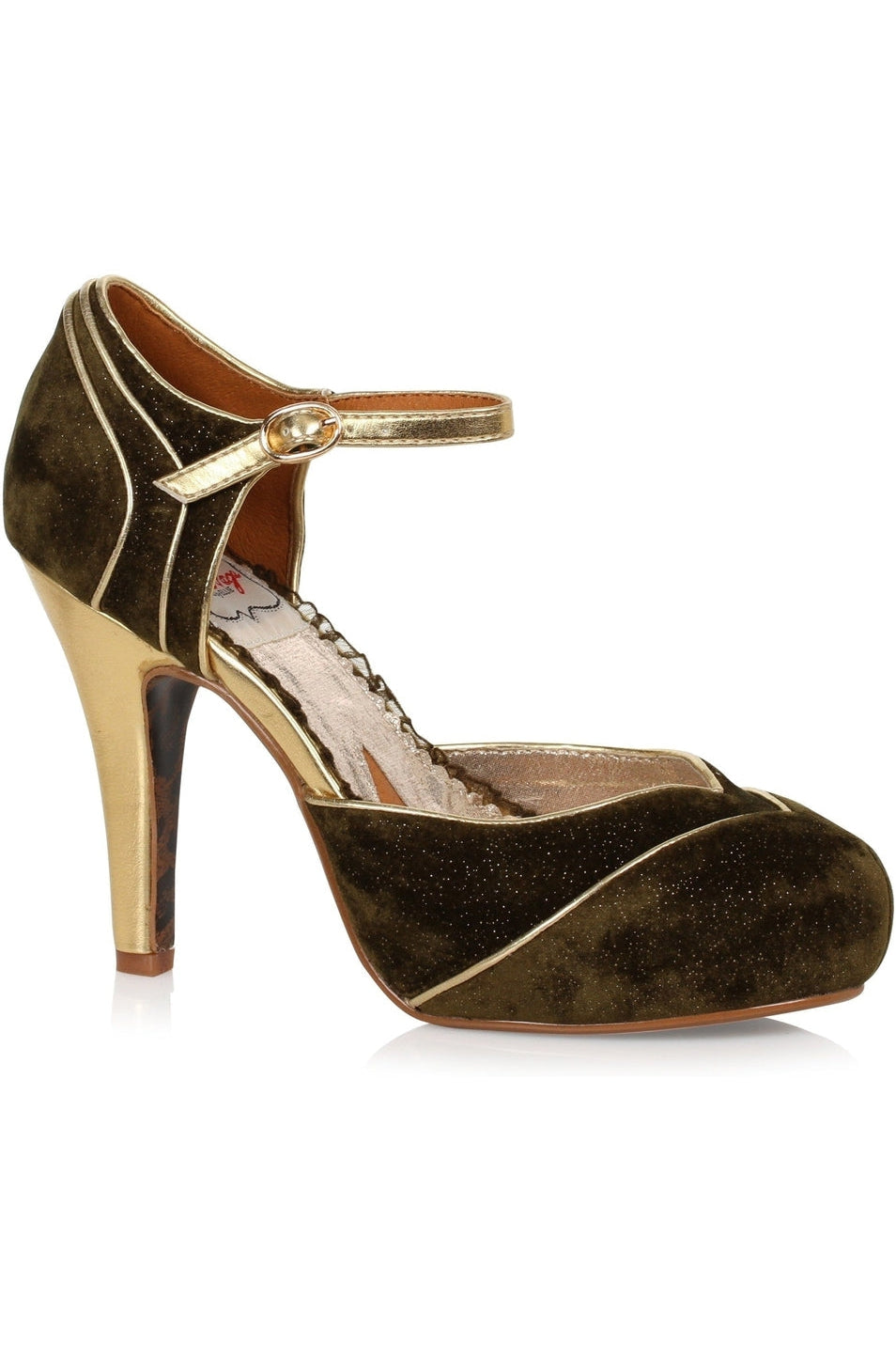 Zoo om natten Børnepalads gøre det muligt for Bettie Page Ruby Pump | Olive Faux Suede | Sexyshoes.com – SEXYSHOES.COM