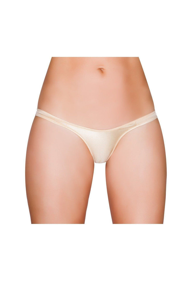 Roma Dancewear Bikini Bottom in Nude  from SexyShoes.com