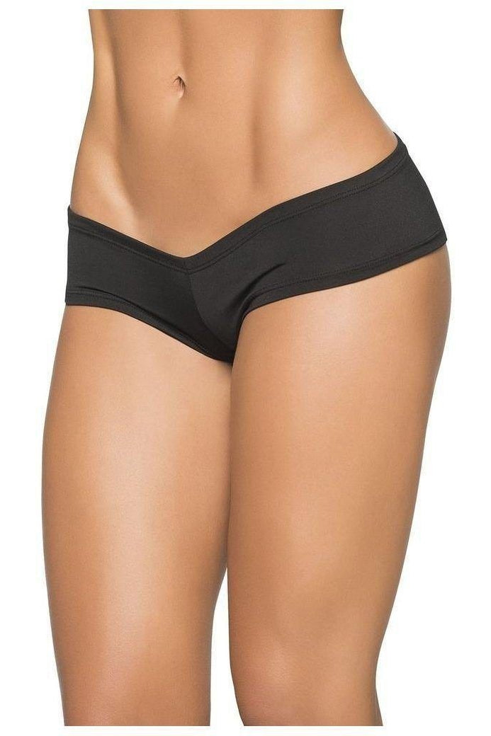 Boyshort | Black-Mapale-Black-Dancewear Boyshorts-SEXYSHOES.COM