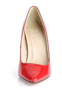 Pleaser CLASSIQUE-20 Pump in Red Patent