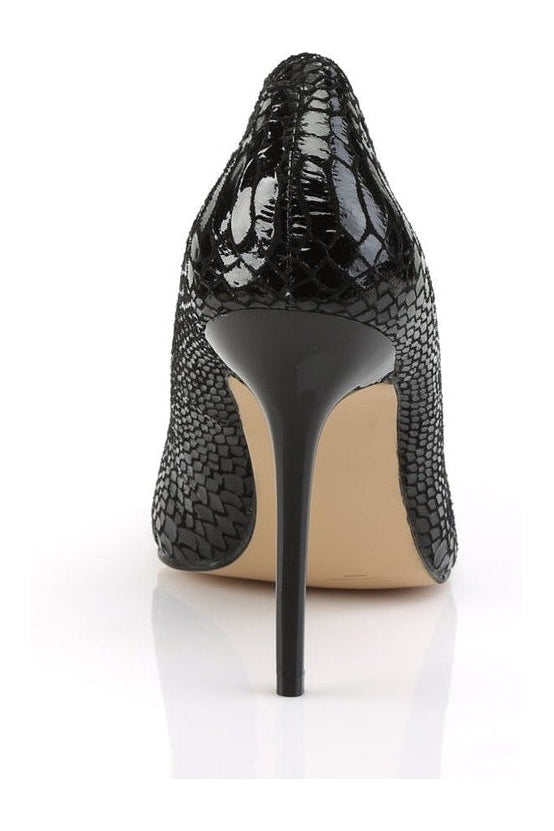 CLASSIQUE-20SP Pump | Black Genuine Leather-Pumps-SEXYSHOES.COM