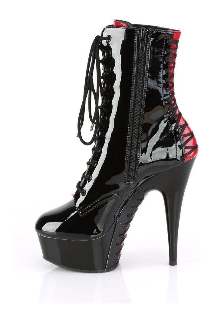 Pleaser DELIGHT-1020FH Exotic Boot in Black Patent