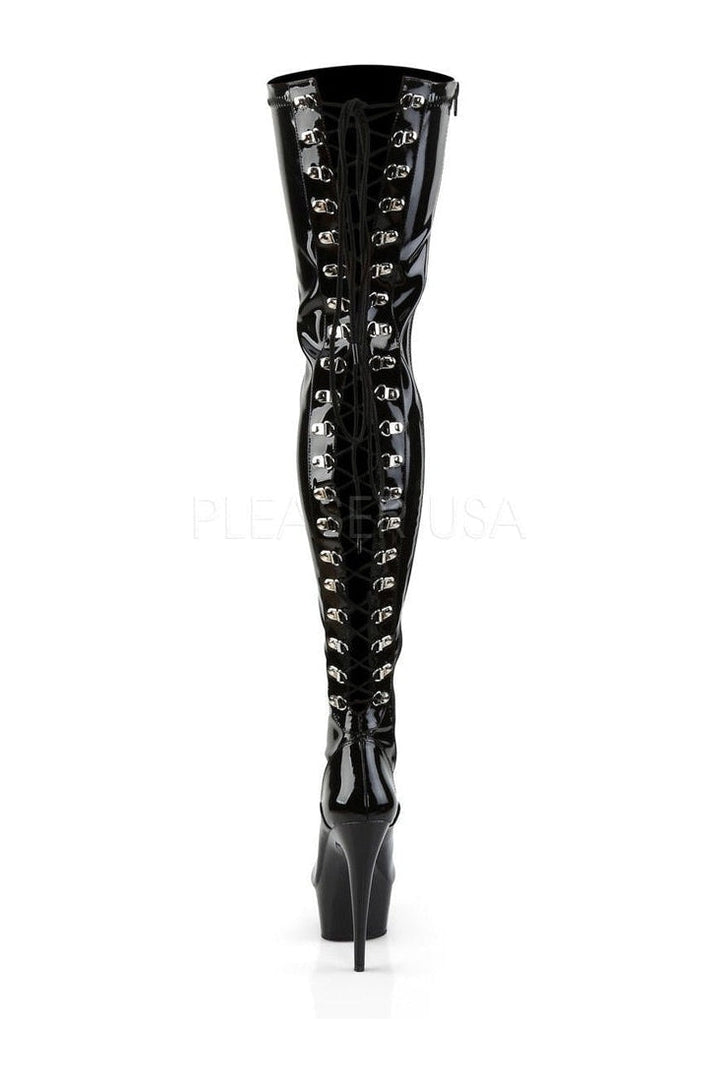 Pleaser Thigh Boots Platform Stripper Shoes | Buy at Sexyshoes.com