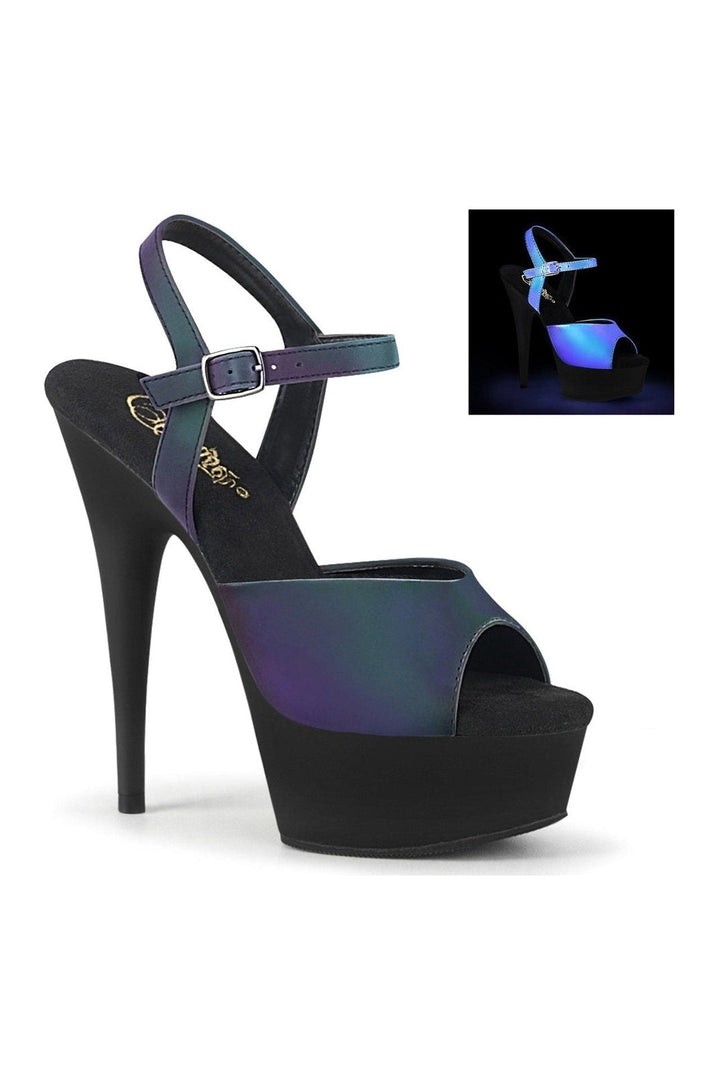 Pleaser Green Sandals Platform Stripper Shoes | Buy at Sexyshoes.com
