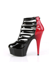 Pleaser DELIGHT-695 Exotic Boot in Black Patent