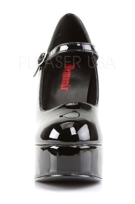 Demonia DOLLY-50 Pump in Black Patent