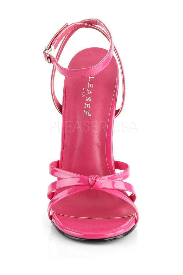 DOMINA-108 Sandal | Fuchsia Patent-Sandals- Stripper Shoes at SEXYSHOES.COM