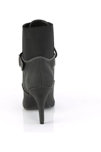 Pleaser Pink Label DREAM-1022 Ankle Boot in Black Faux Leather