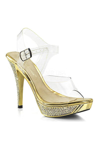 Fabulicious ELEGANT-408 Slide in Clear Vinyl from SexyShoes.com