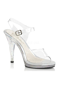 Fabulicious FLAIR-408MG Sandal in Clear Vinyl from SexyShoes.com