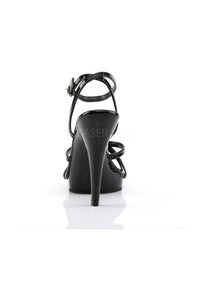 Fabulicious FLAIR-436 Sandal in Black Patent