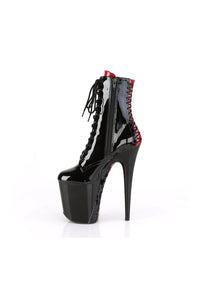 Pleaser FLAMINGO-1020FH Exotic Boot in Black Patent
