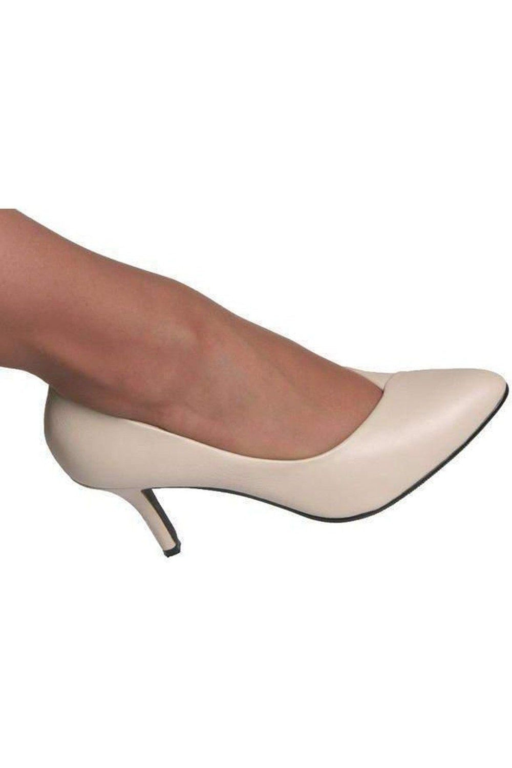 Genuine Leather Pump-Bone-Sexyshoes Brand-BONE-Pumps-SEXYSHOES.COM