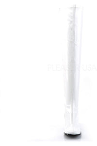 Funtasma GOGO-3000 Go Go Boot in White Patent