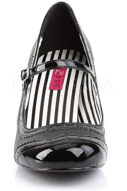 Pleaser Pink Label JENNA-06 Pump in Black Patent