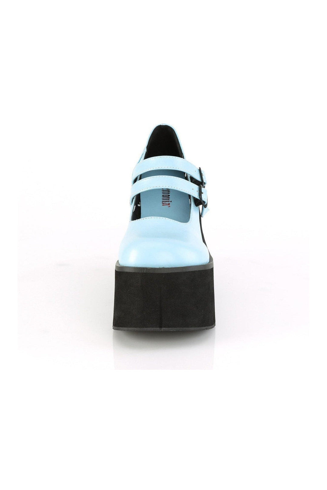 KERA-08 Mary Jane | Blue Faux Leather-Mary Janes-Demonia-SEXYSHOES.COM