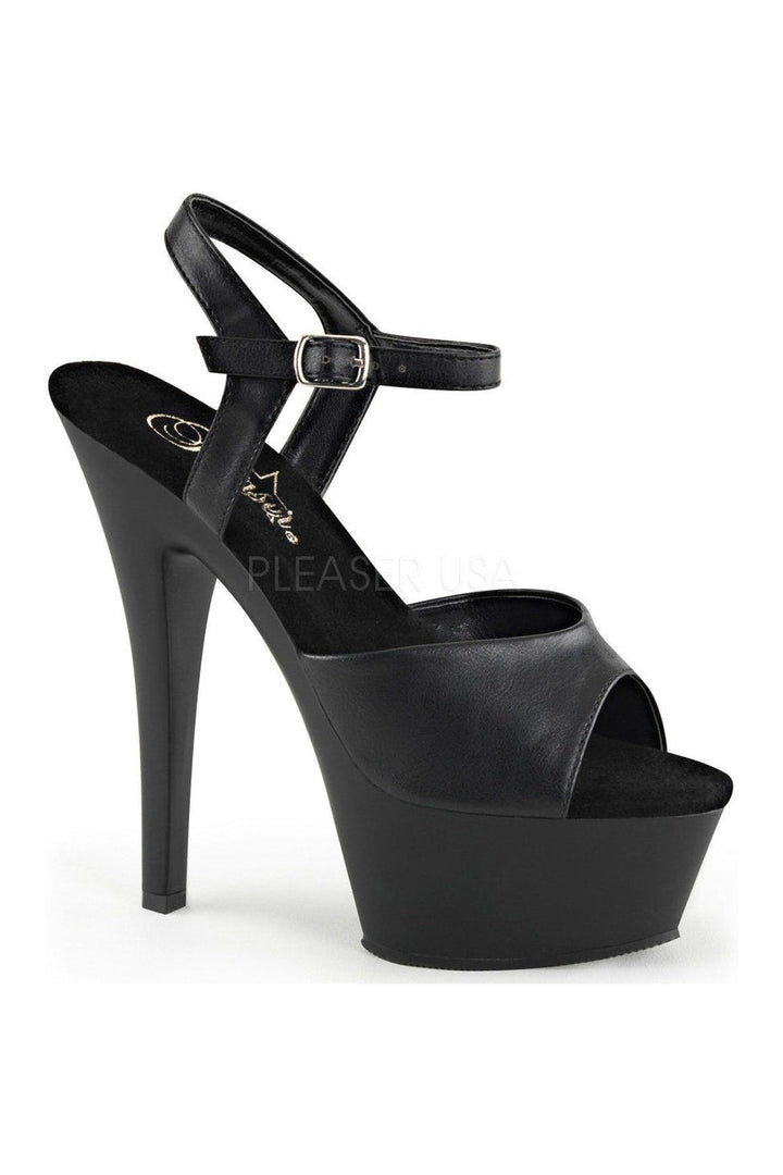 Pleaser Black Sandals Platform Stripper Shoes | Buy at Sexyshoes.com
