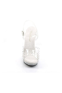 Fabulicious LIP-108RS Sandal in Clear Vinyl