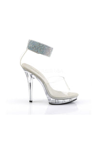 Fabulicious LIP-142 Sandal in Clear Vinyl
