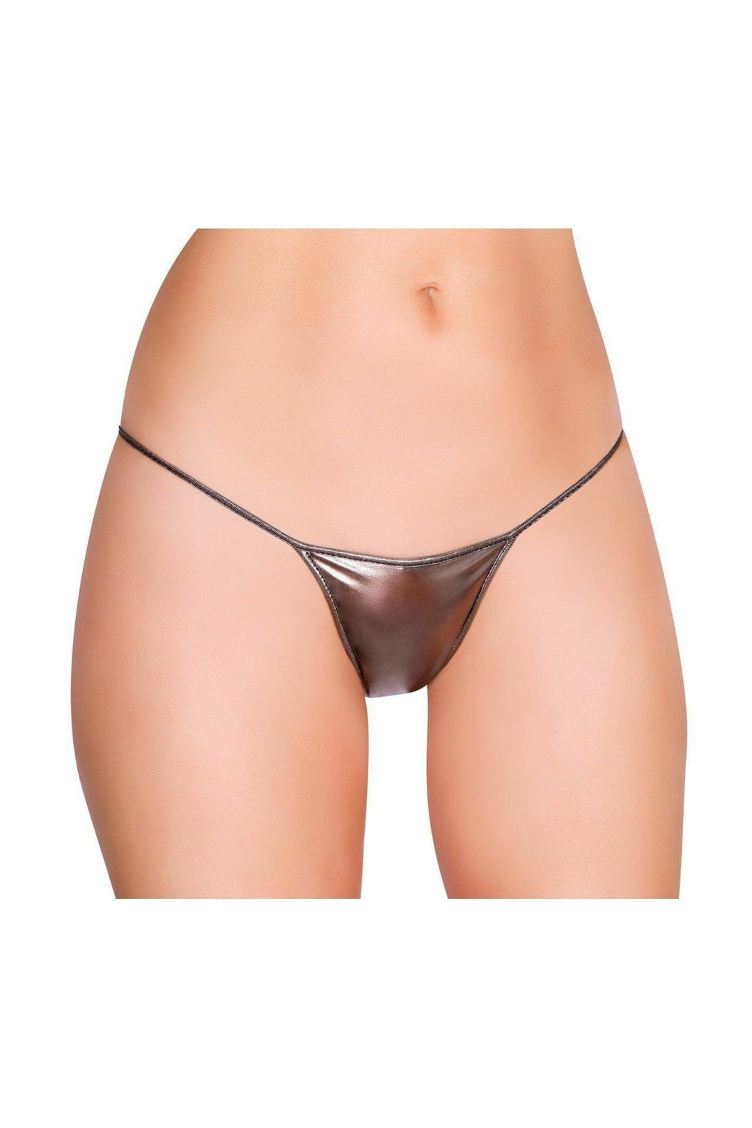 Roma Dancewear Metallic G String in Pewter  from SexyShoes.com