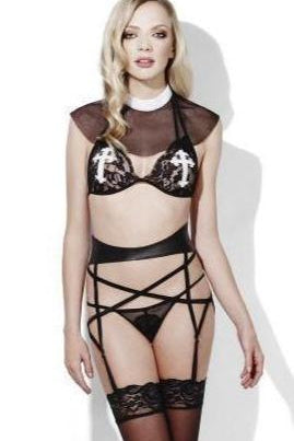 Nun Sister of Mercy | Costume-Fever-L-Fantasy Lingerie-SEXYSHOES.COM