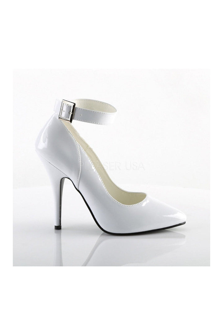 SEDUCE-431 Pump | White Patent-Pleaser-Pumps-SEXYSHOES.COM