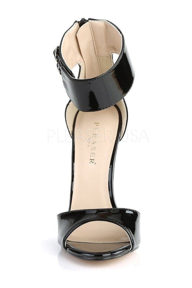 SEXY-19 Sandal | Black Patent-Pleaser-Sandals-SEXYSHOES.COM