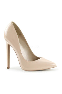 Pleaser SEXY-20 Pump in Nude Patent from SexyShoes.com
