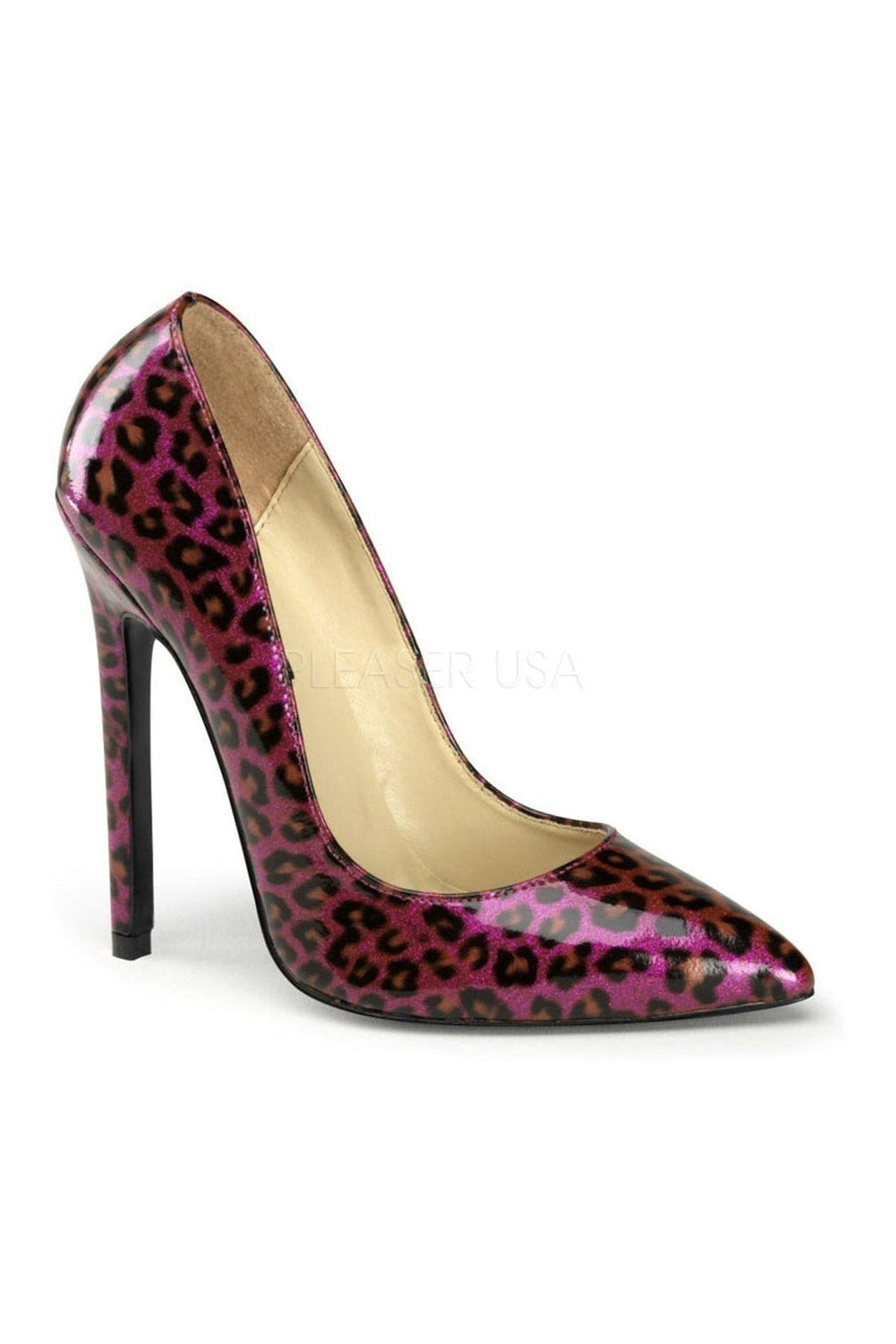 Pleaser SEXY-20 Pump in Purple Patent from SexyShoes.com