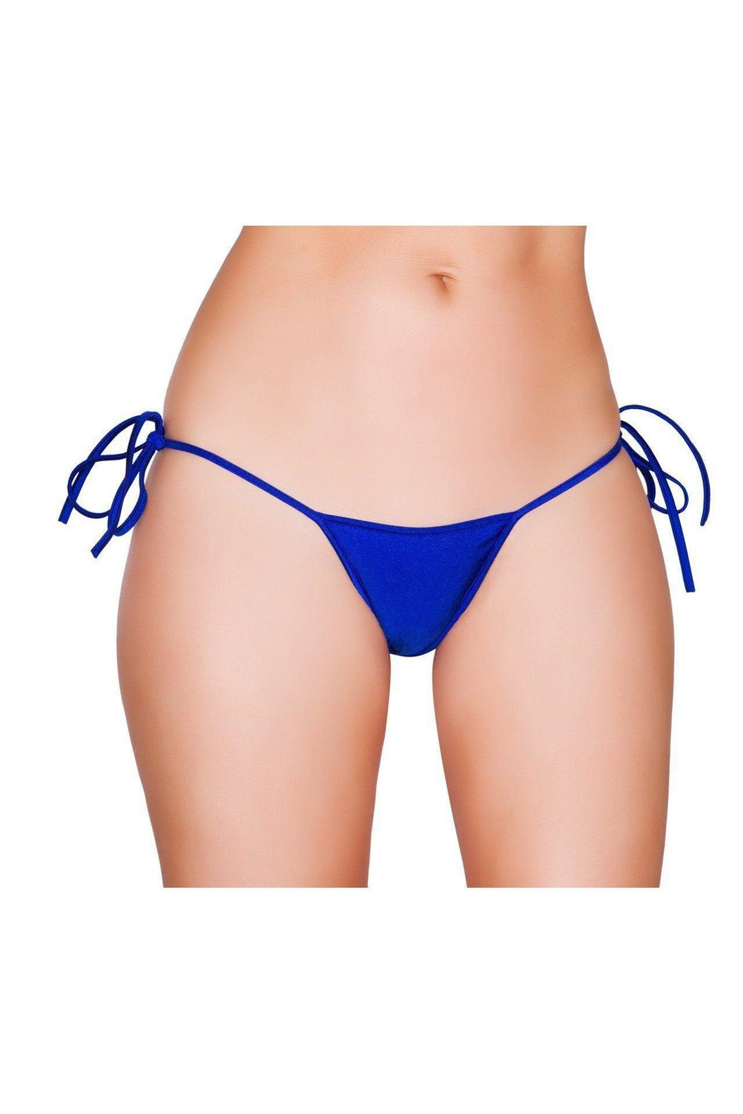 Roma Dancewear Sexy Tie Side Bikini Bottom in Blue  from SexyShoes.com